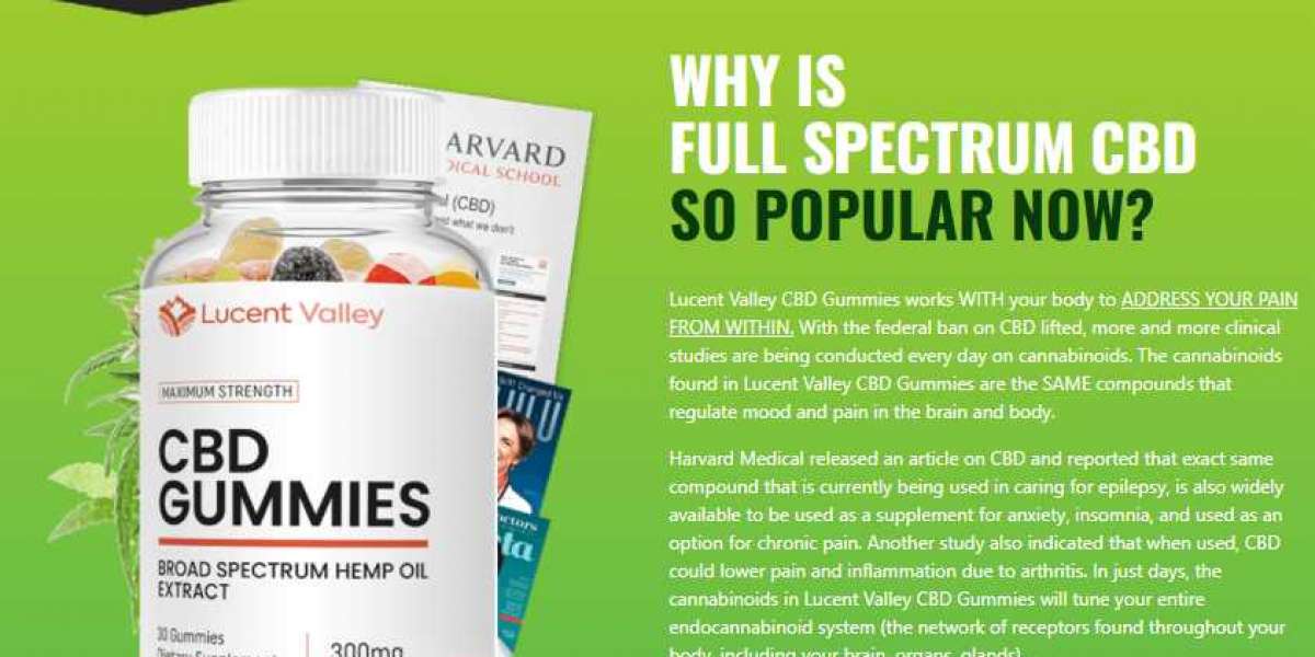 You Should  Listen About Improving Your Lucent Valley CBD Gummies?