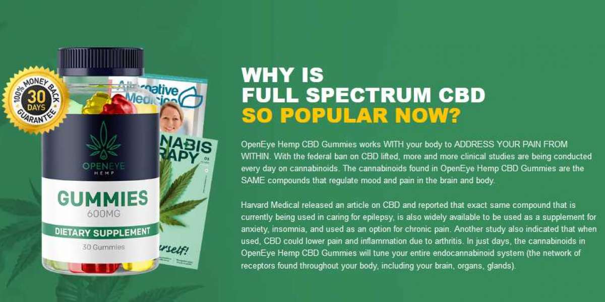 What Are The Part Fix In Open Eye CBD Gummies?