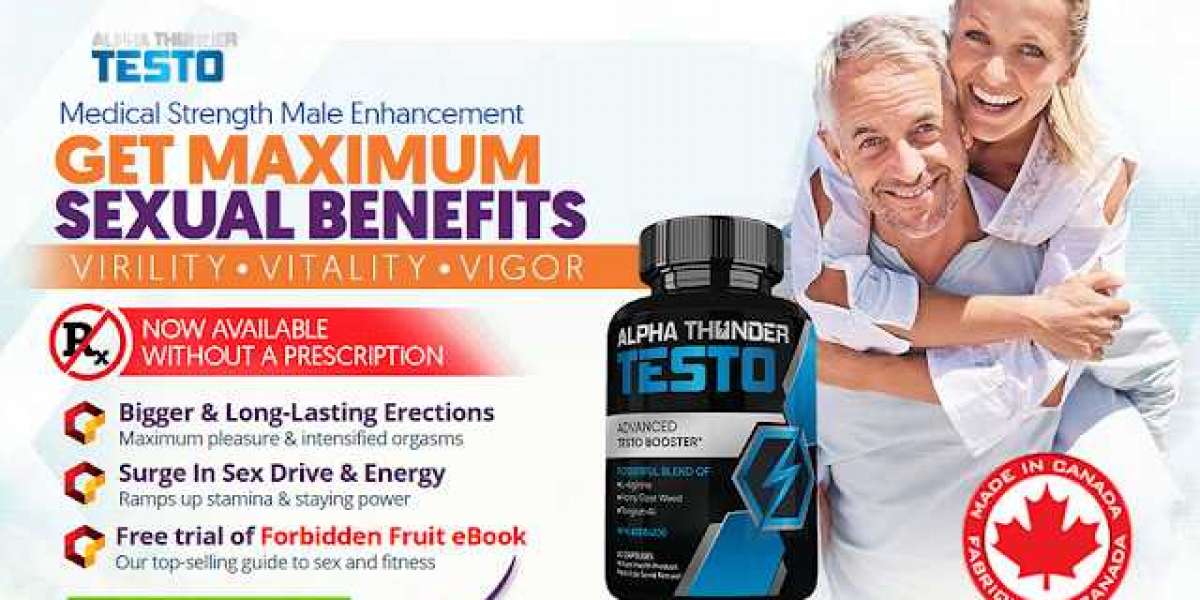 Alpha Thunder Testo Canada Reviews: [Testosterone Formula] Price, Benefits And Offer!