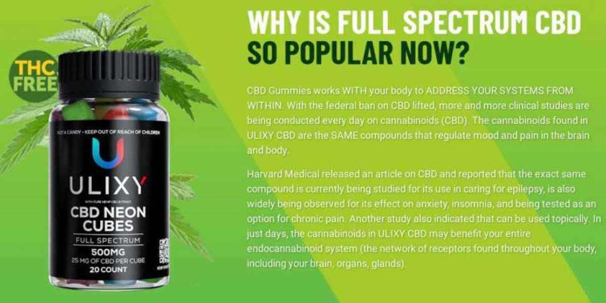 Ulixy CBD Gummies Reviews Is Risk To Buy?