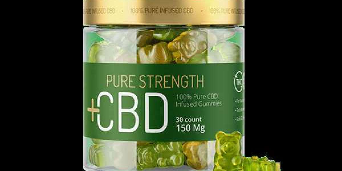 Pure Strength CBD Gummies Canada Uses Only Natural Ingredients!!