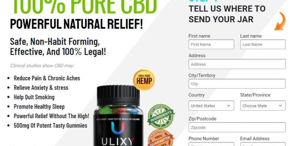 Ulixy CBD Gummies Health Benefits (Remove Stress And Anxiety)