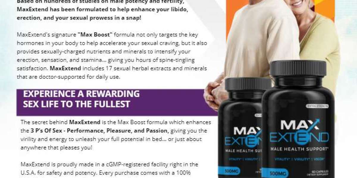 Max Extend Male Enhancement Pills Benefits
