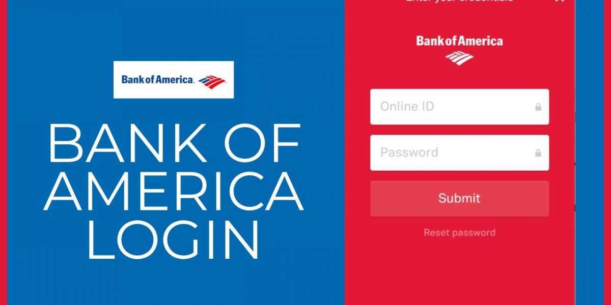 How to locate and use the bank of America login account?