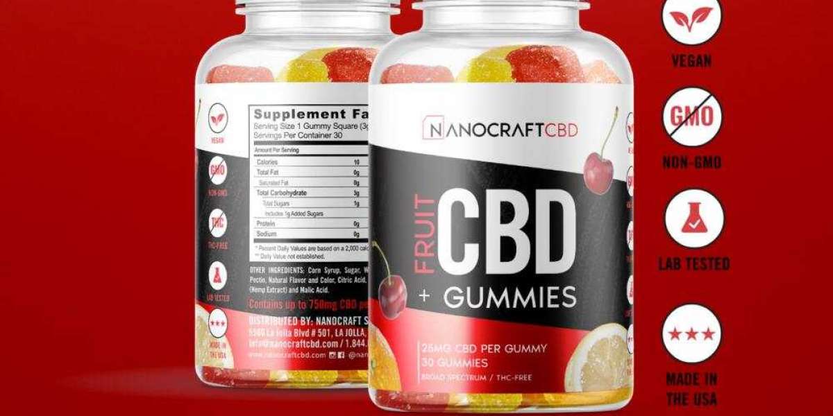Nanocraft Fruit CBD Gummies Reviews, Ingredients, Benefits, Side Effects & Price