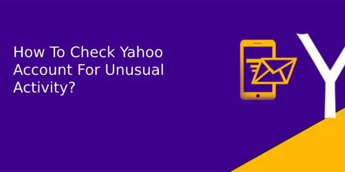 Can I check my Yahoo account for unusual activity?