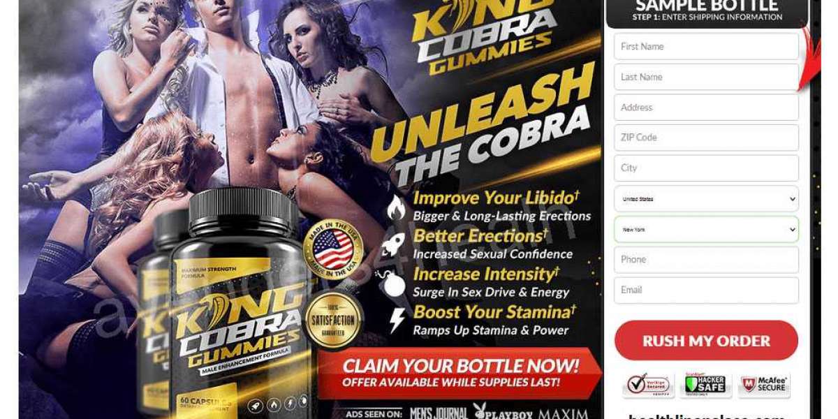 King Cobra Gummies -Enhance Male Power & Performance! Work or Scam….!