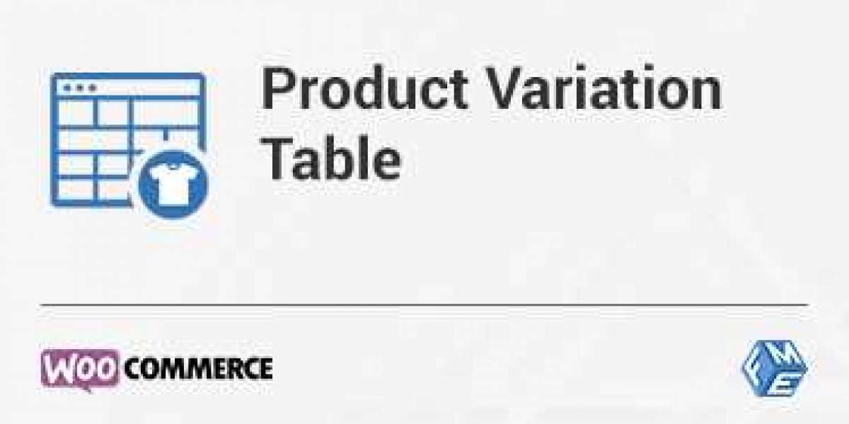 WooCommerce Product variations Table