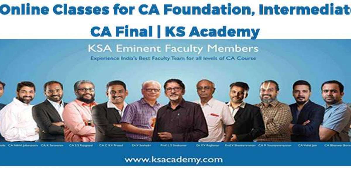 CA Online Classes for CA Foundation, Intermediate & CA Final | KS Academy   