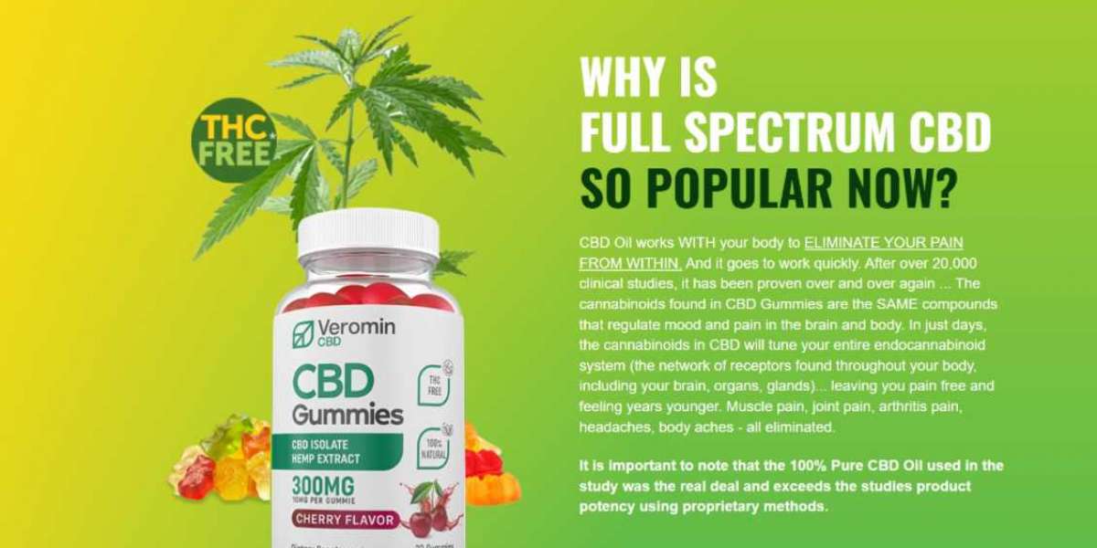 No More Mistakes With Veromin CBD Gummies United Kingdom!