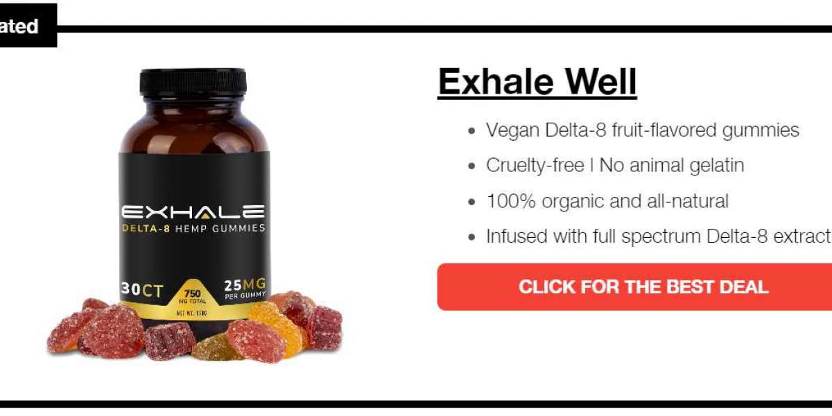 Exhale CBD Gummies : Reviews, Benefits and Buy!