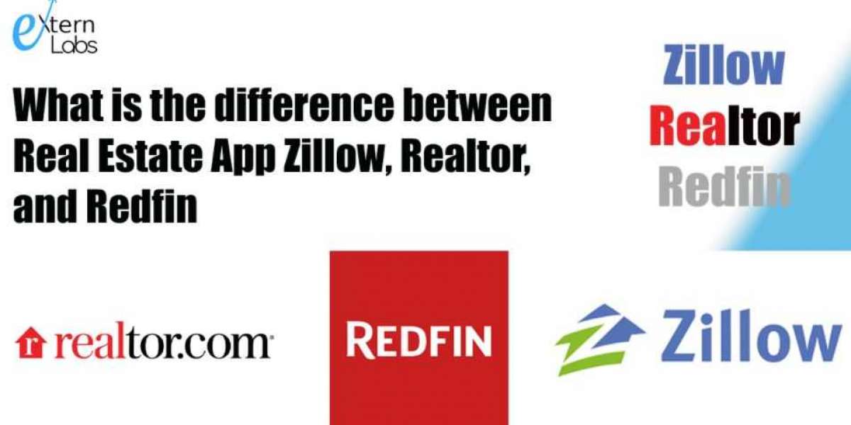 What is the difference between Real Estate App Zillow, Realtor.com, and Redfin